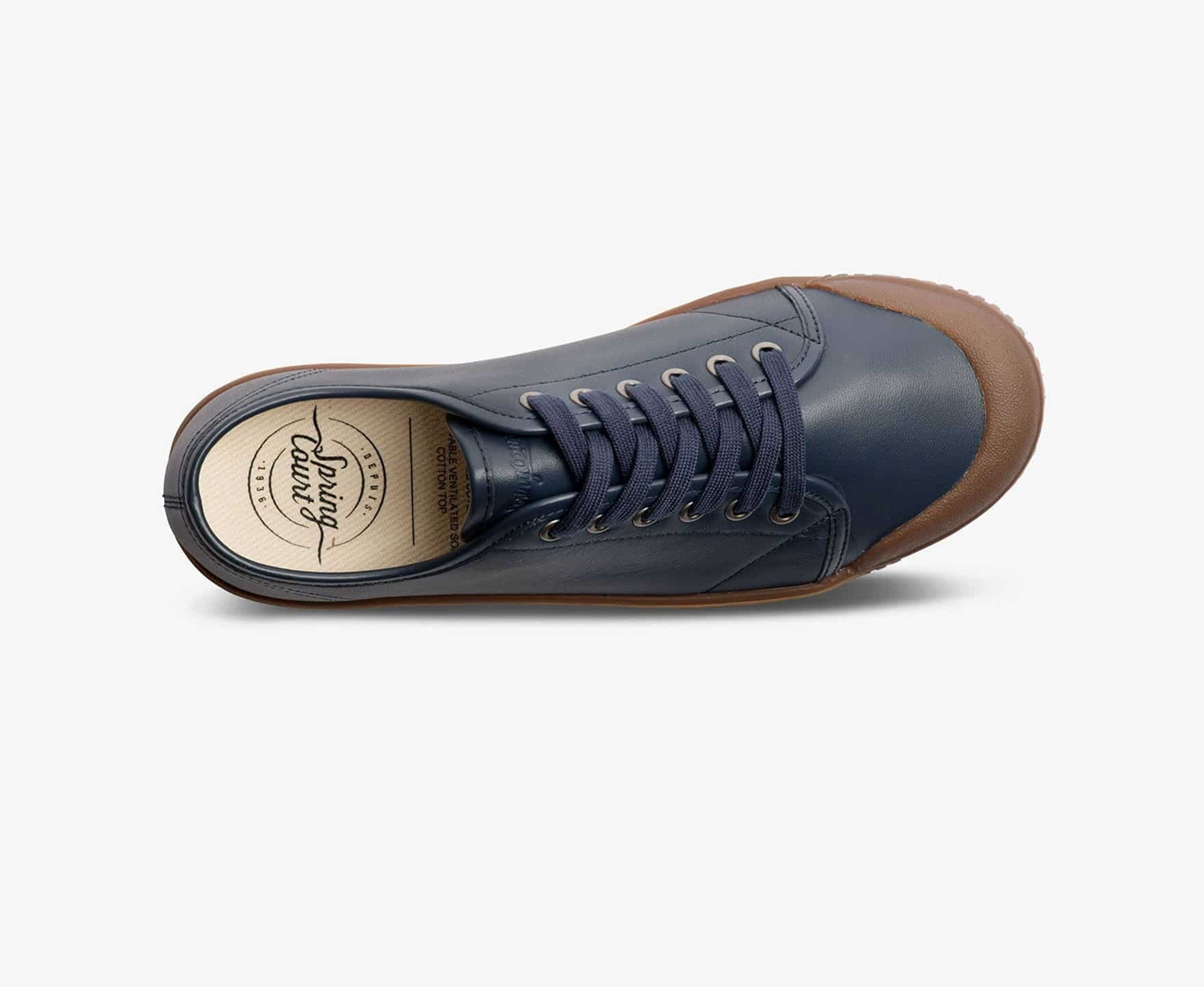 Spring Court G2 SHEEPSKIN Men's Trainers Dark Blue | South Africa-78SBNYZRT